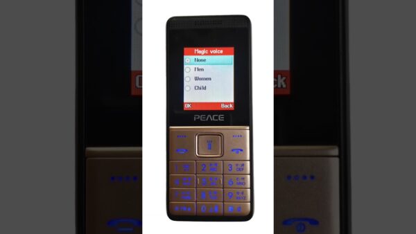 Peace Mi4 Voice Changer KEYPAD Mobile or Magic Voice System